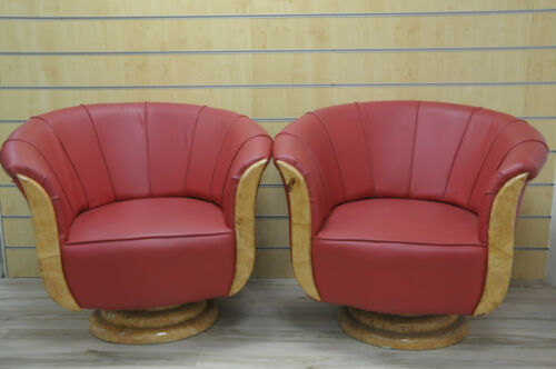 Art Deco armchairs