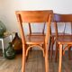 Set of 6 Luterma bistro chairs in beech wood 40-50s