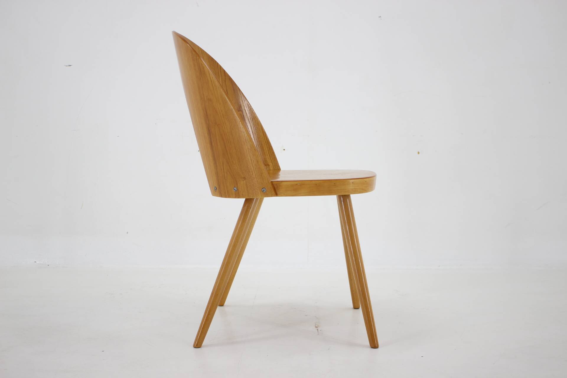 1960s Antonin Suman Chair in Walnut ,Czechoslovakia