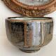 Glazed ceramic bowl signed