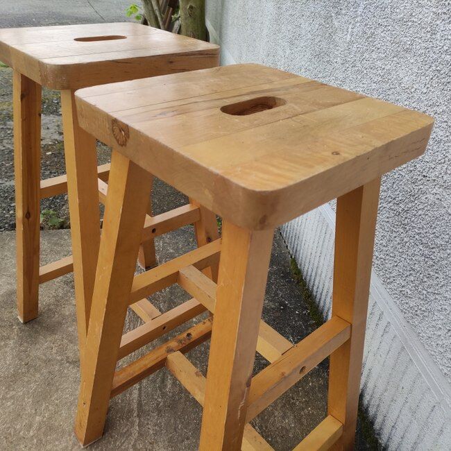 Pair of bar stools