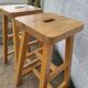 Paire de tabourets de bar