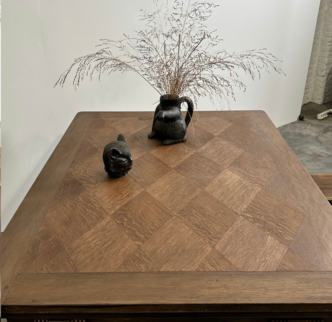 Mid-century oak table