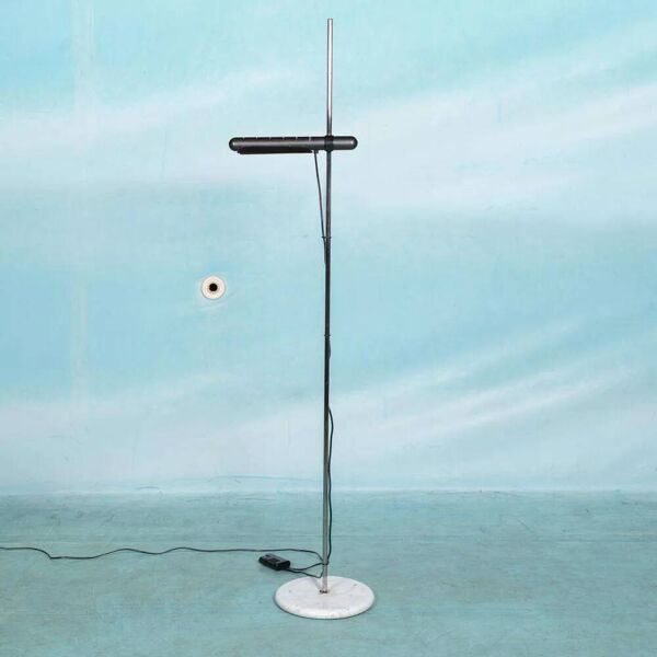 Lampadaire minimaliste Baltensweiler, lampadaire midmod des années 70