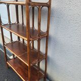 Rattan shelf
