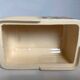 Art Deco planter with stencilled flower motif