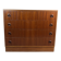 Commode 4 tiroirs teck — années 60/70
