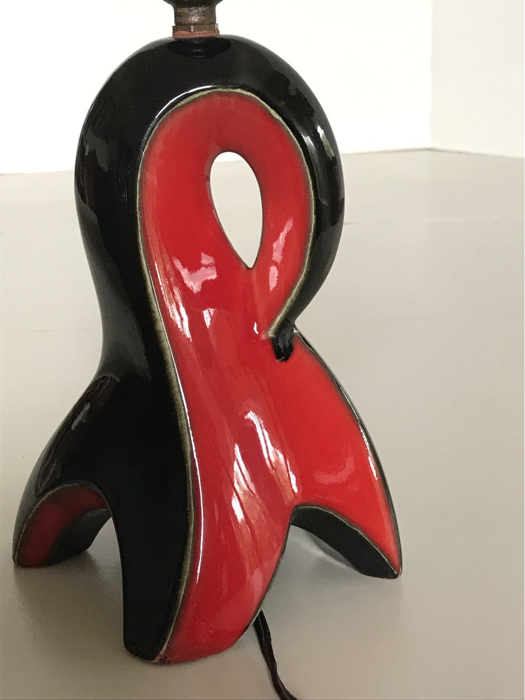 Vallauris ceramic lamp circa 1950