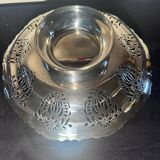 Openwork basket circa 1970 stamped