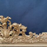 Miroir doré Louis XV 98x156cm