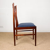 Series of 6 Danish chairs in Rio palissandre by Arne Vodder for Sibast 1960.