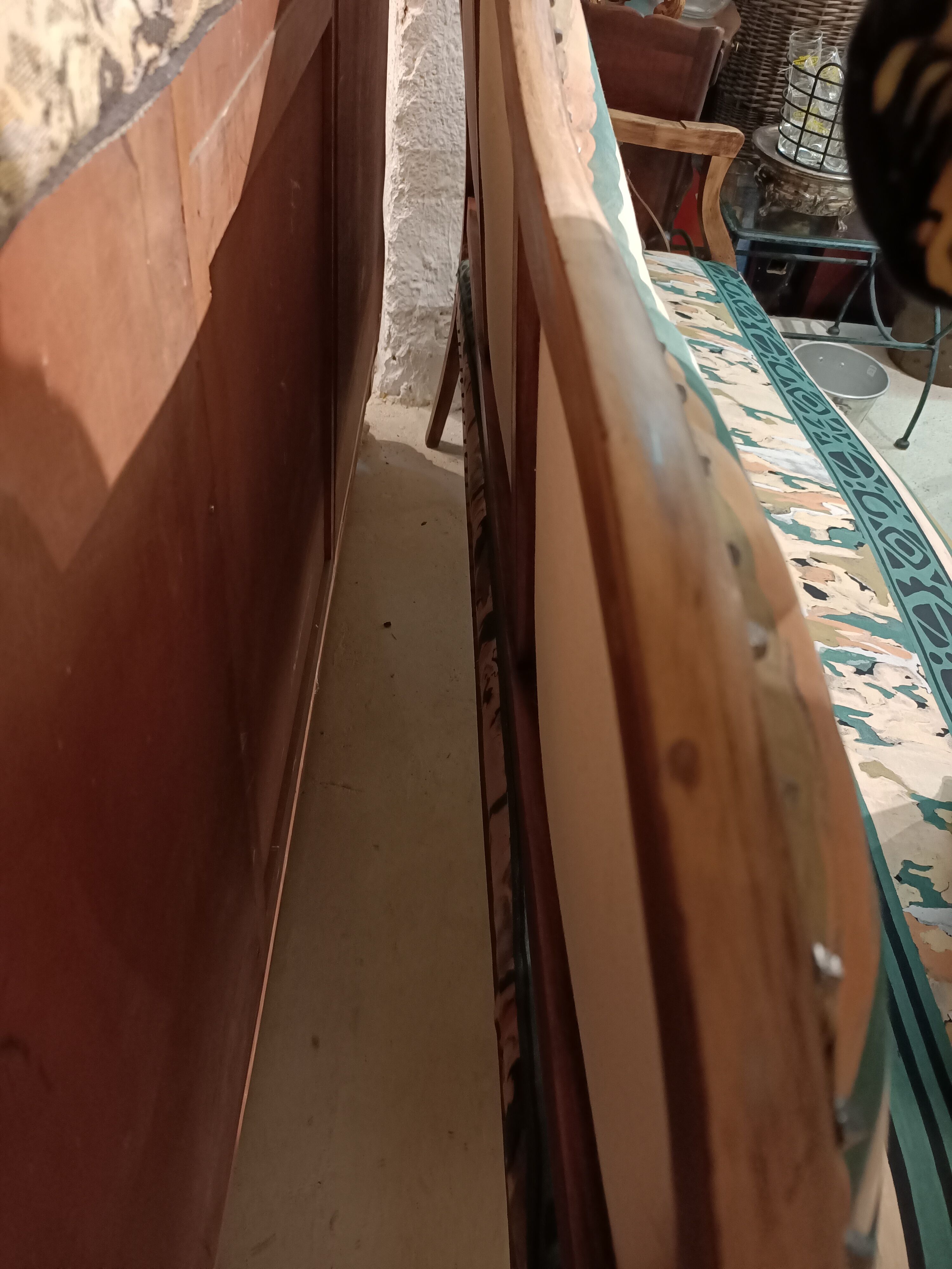 Restored Provencal bench