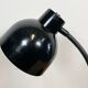 Black Industrial Gooseneck Table Lamp, 1960s