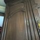Lorraine wardrobe in solid oak from the 18th century.