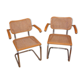 B64 armchairs by Marcel Breuer made in Italy