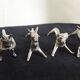 Vintage animal knife holders