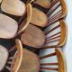 Lot de 18 chaises bistrot Fischel