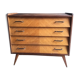 Commode année 50 pieds compas