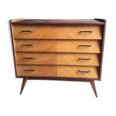 Commode année 50 pieds compas