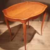 Side table in cherry wood, Louis XV style.