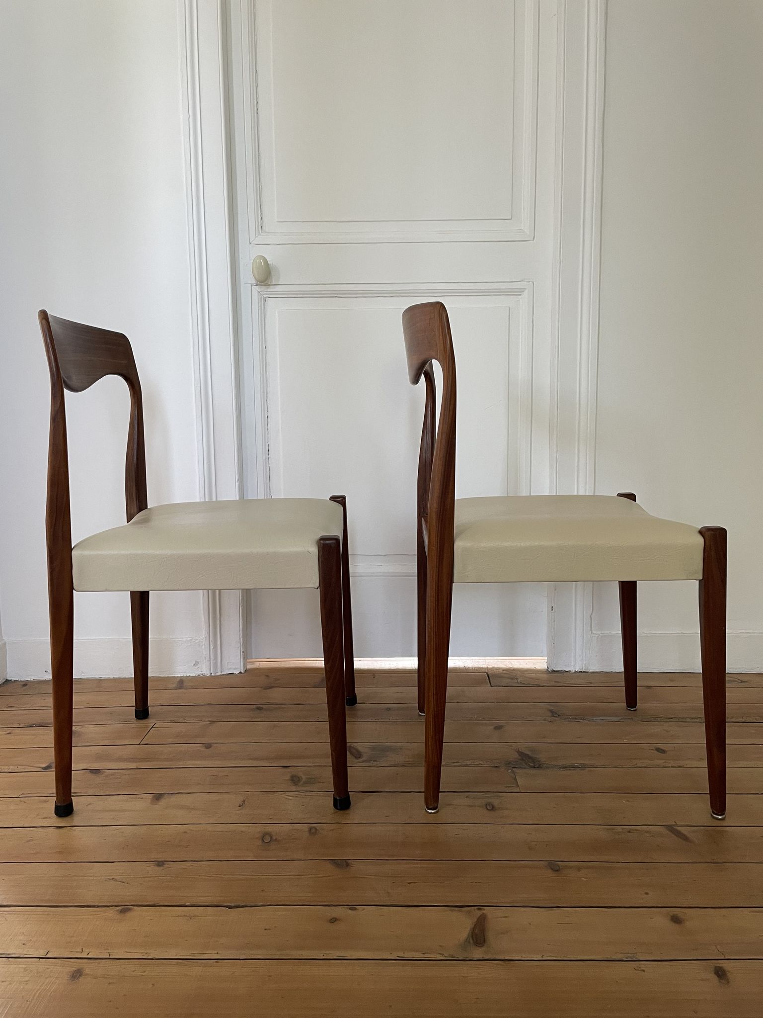 Pair of Scandinavian chairs