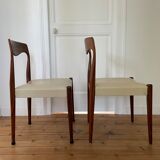 Pair of Scandinavian chairs
