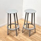 Paire de tabourets Revolver, Hay