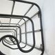 Coat rack metal black ikea design 80s