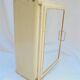 Metal pharmacy cabinet