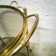 Brass bar cart