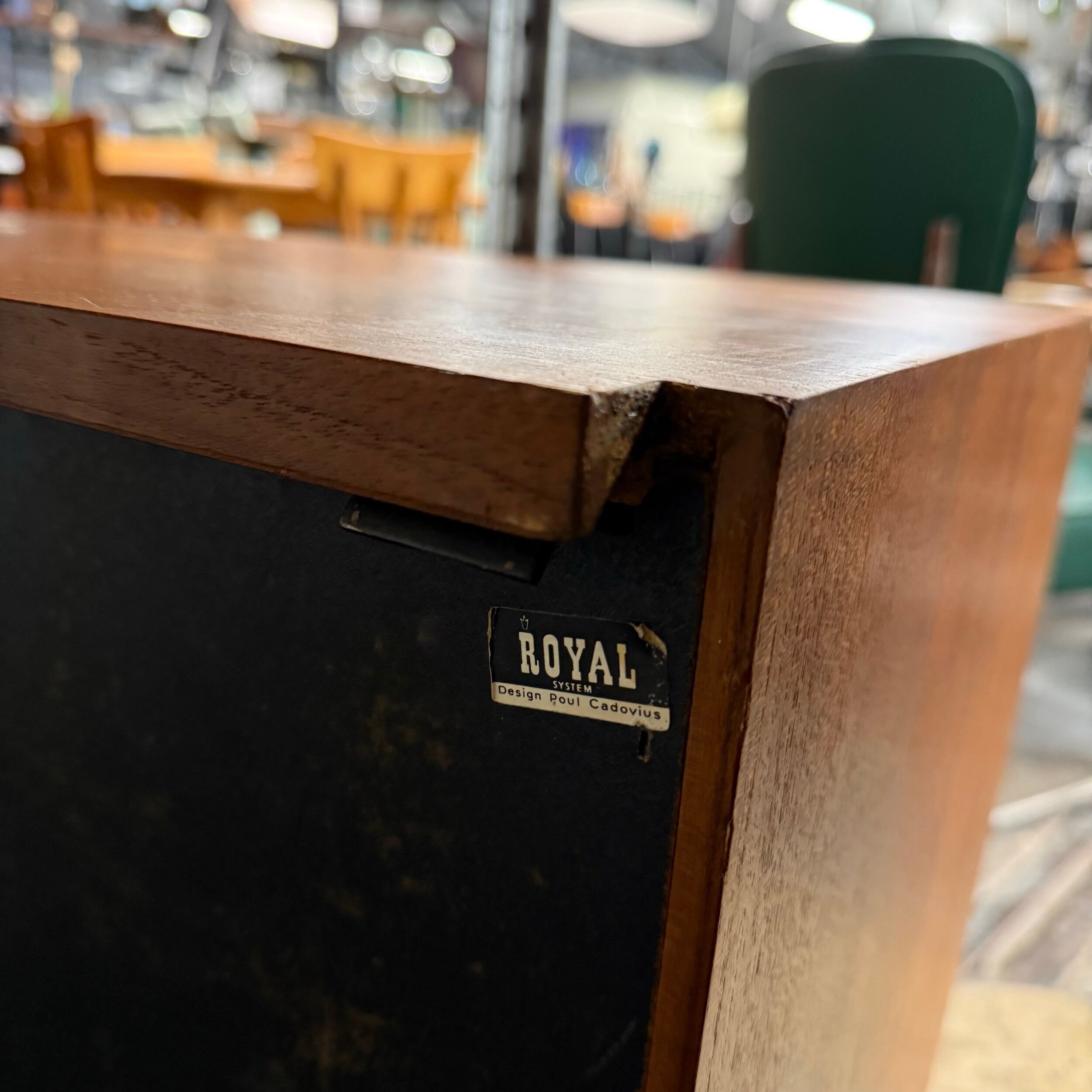 Royal System by Poul Cadovius for Cado, 1960s – Wall System Teak, 15-Piece