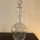 Carafe Baccarat et six verres assortis