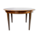 Table à manger en palissandre avec deux plaques d’extension, de design danois des années 1960.