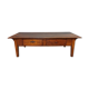 French coffee table in antique wood