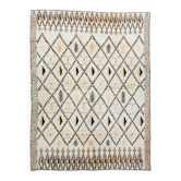 Modern Handmade Moroccan Large Rug, 100% Wool. Custom Options Available