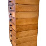 Vintage drawer unit with Bakelite knobs 1950