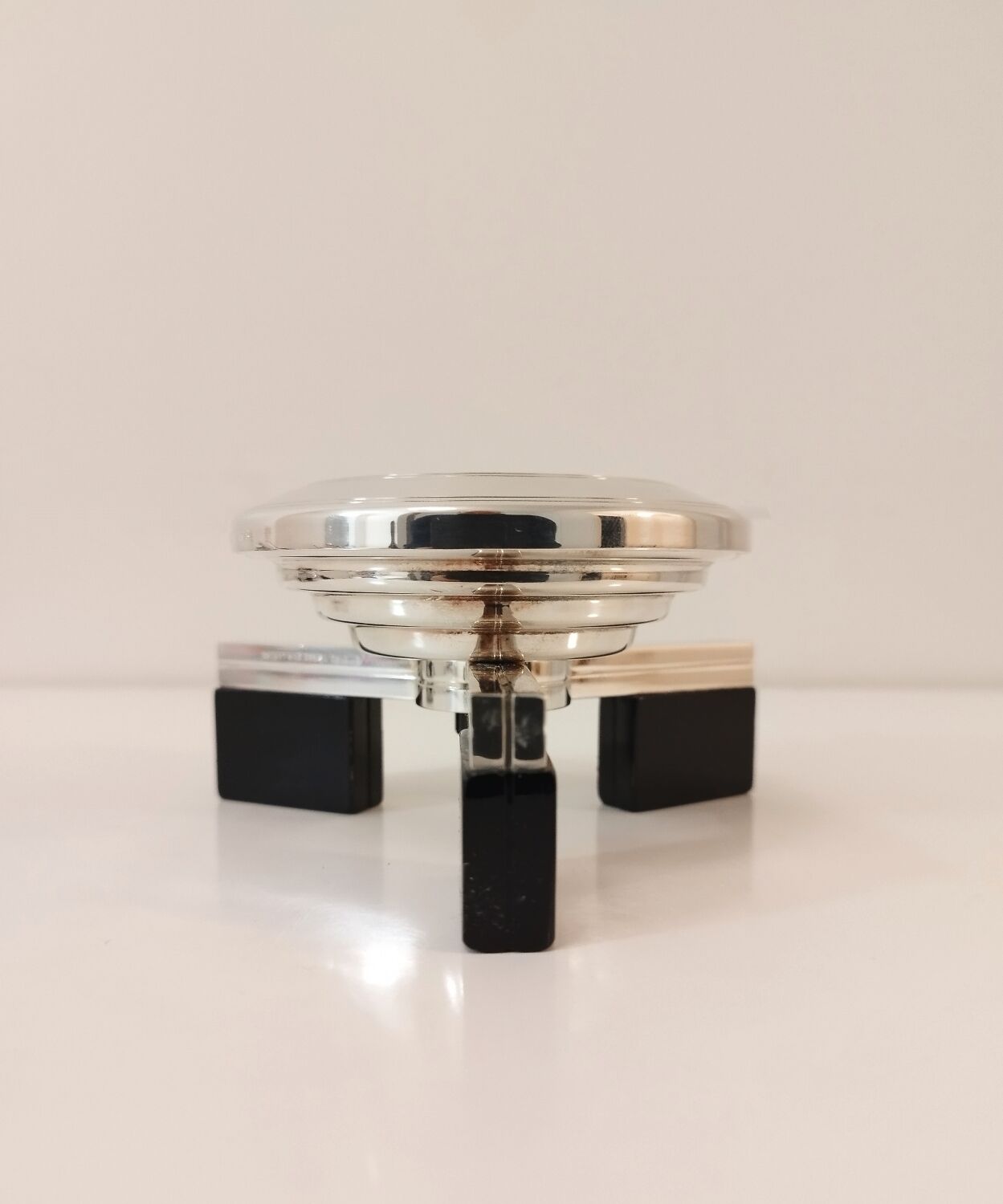 Art Deco Bakelite caviar tripod display