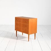 Commode en chêne scandinave, années 1960
