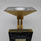 Italian design brass wall light