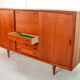 XL HP Hansen Scandinavian Design Teak Wooden Highboard Credenza Denmark 60s