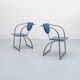 Ensemble de chaises de salle à manger KFF Cosinus des années 1980