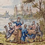 Important Meissen Charolles vase, 18th-19th century, glazed porcelain, 40cm