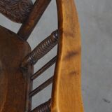 Antique English spindle chair