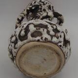 Vase 2 handles Vallauris Fat lava