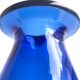 Blue blown glass vase