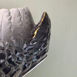 Vintage ceramic swan pot cover