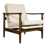 Mid-century Modern armchair GFM-142 by Edmund Homa, GFM, Poland, 1960s