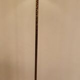Bronze floor lamp with bamboo effect
