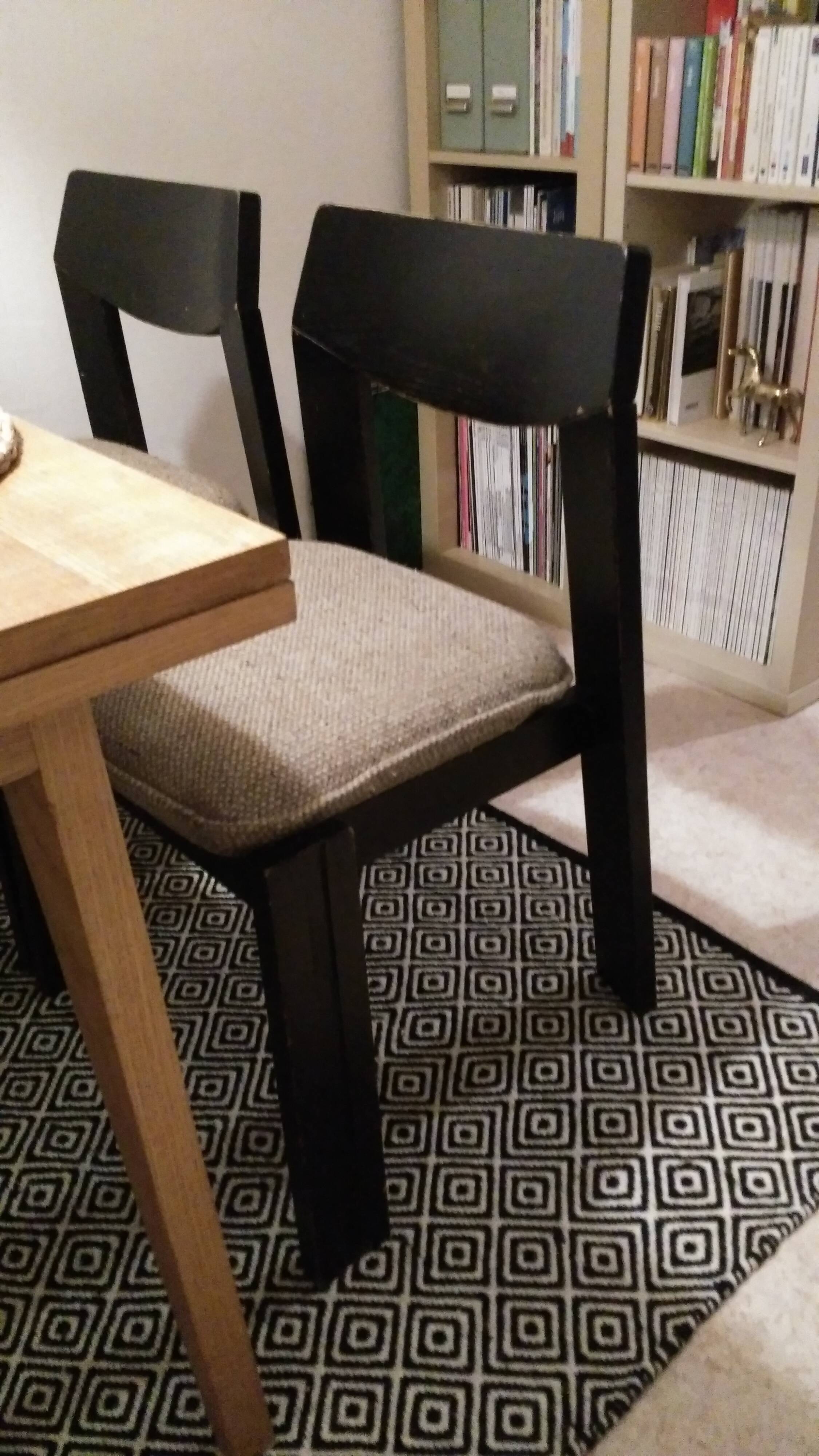 Série de 4 chaises