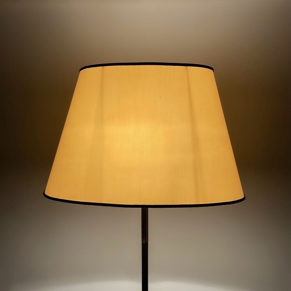 Design floor lamp 50s wired metal foot